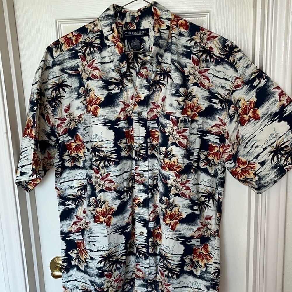 Crossing XL Hawaiian Men’s Shirt